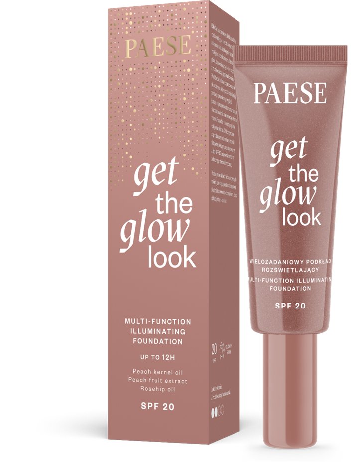 

Paese Get The Glow Look Multi-Tasking Illuminating Foundation 1n Light Beige, 30 мл