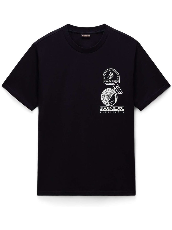 

Футболка S-Funes Ss черного цвета Napapijri