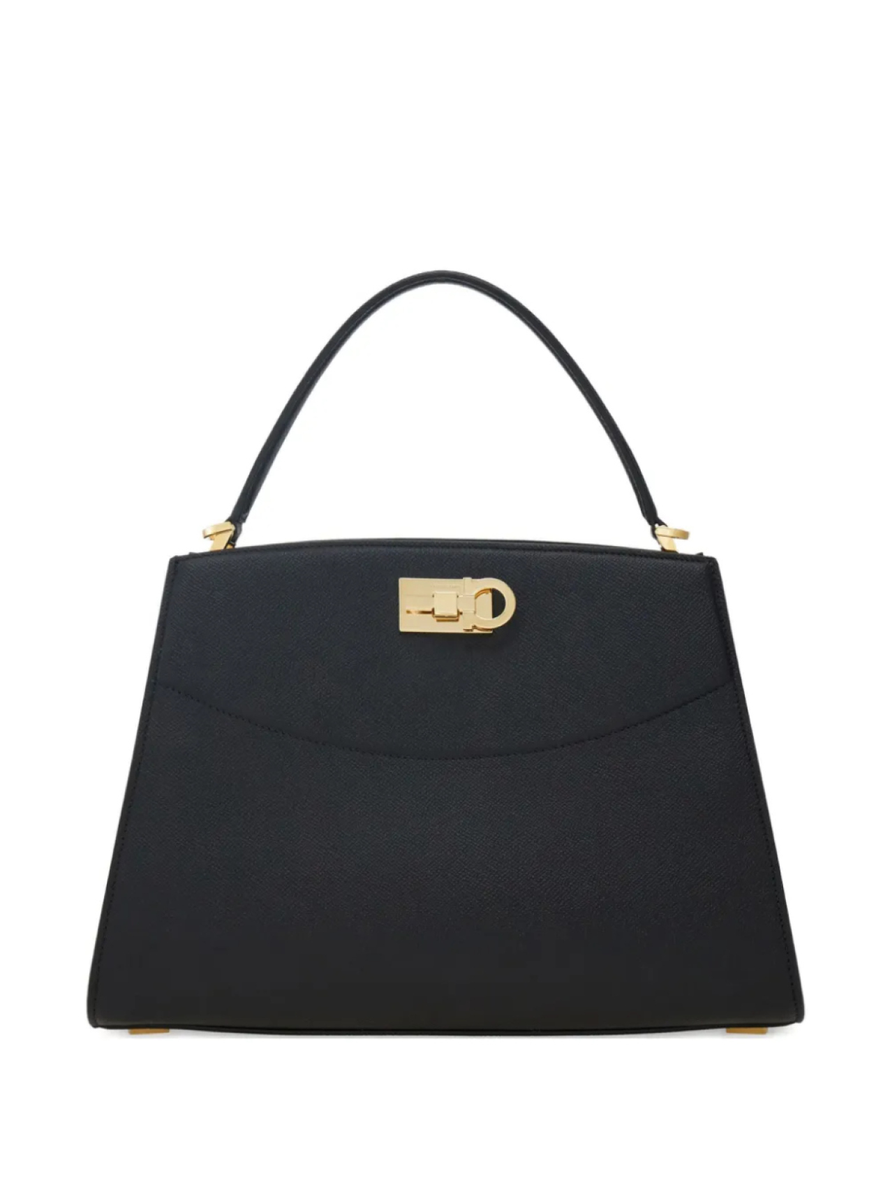 

Ferragamo сумка-тоут Studio Box среднего размера, черный