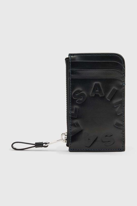 

Кожаный кошелек ISAMU AllSaints, черный