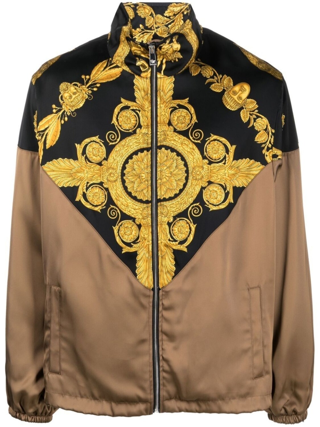 

Versace Barocco track jacket, черный