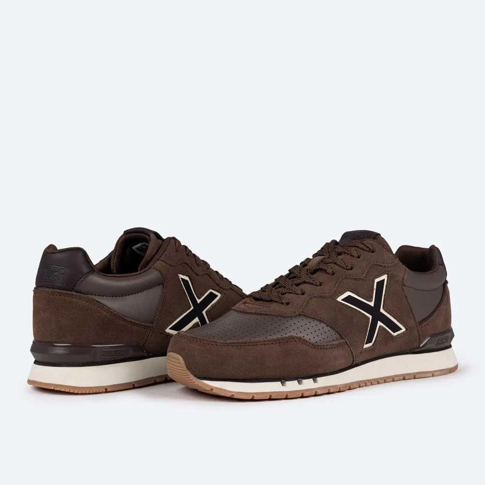 Кроссовки Munich Unisex Dash, Brown — фото 4