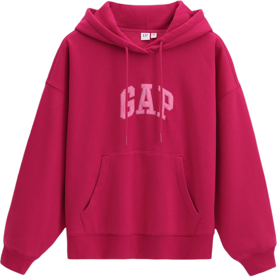 Свитшот женский GAP, светло-фиолетовый — фото 2