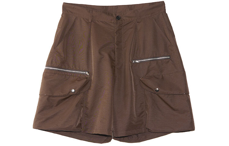 

ROARINGWILD Шорты-карго унисекс, Коричневый