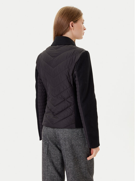 Демисезонная куртка slim fit Poshua 50555564 Boss, черный — фото 3