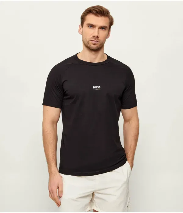 Футболка медсестры slim fit Boss, черный