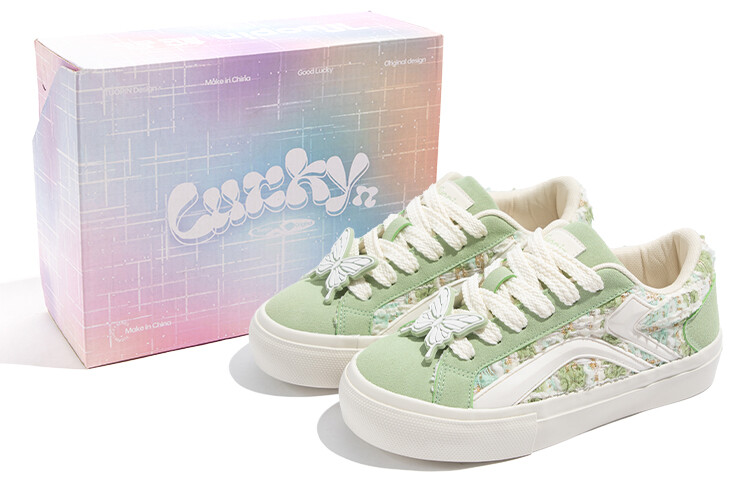 

Кроссовки TUOPIN Pie Shoes Skateboarding Shoes Unisex Low-top, красный