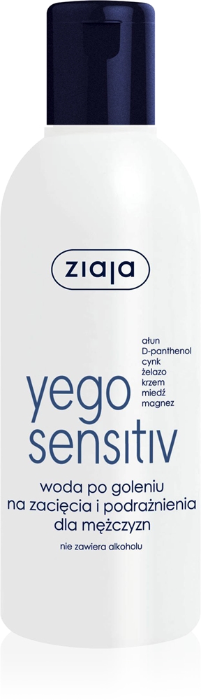 

Средство после бритья Yego Sensitive без спирта Ziaja, 200 мл