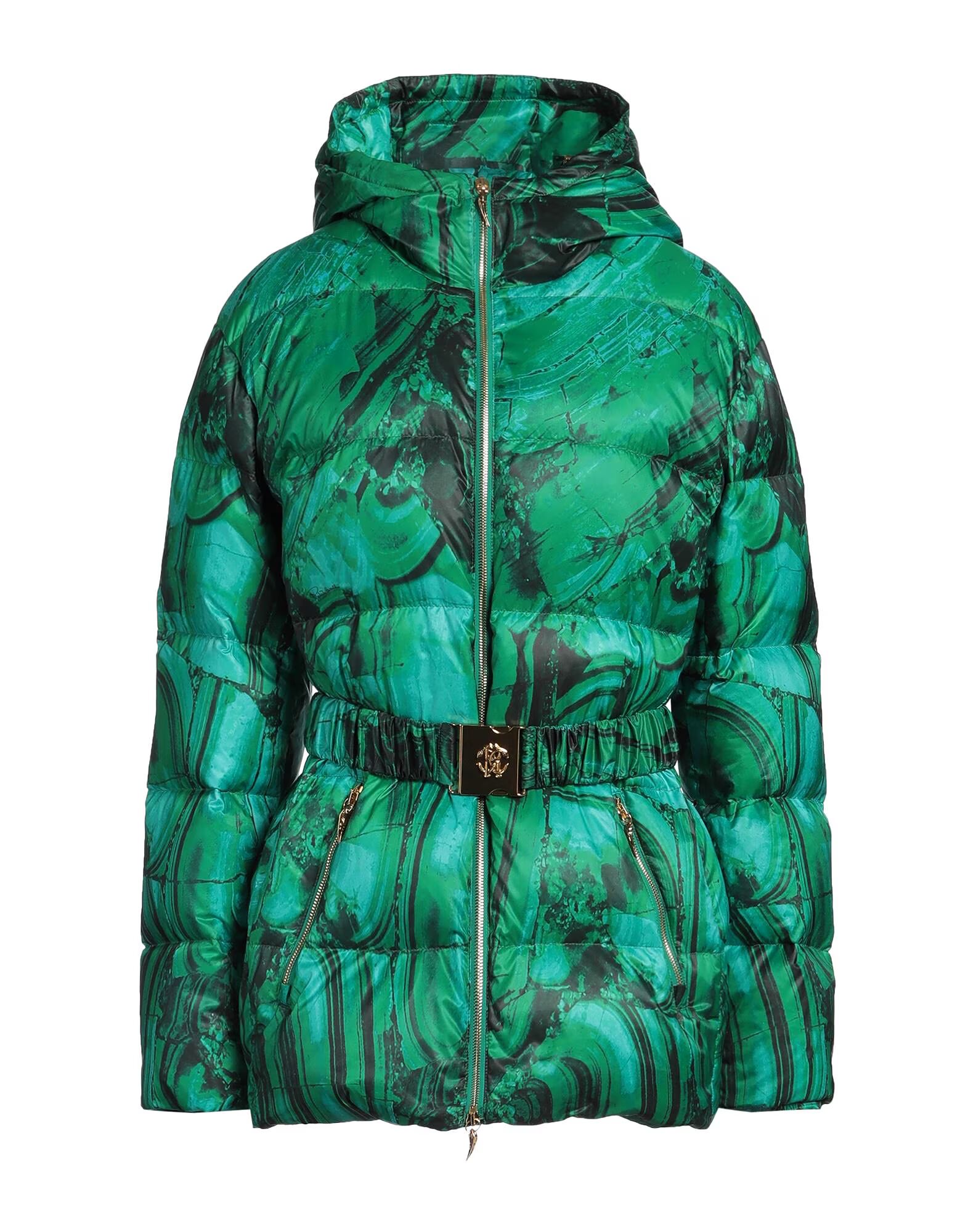 

Пуховик Roberto Cavalli, изумрудно-зеленый