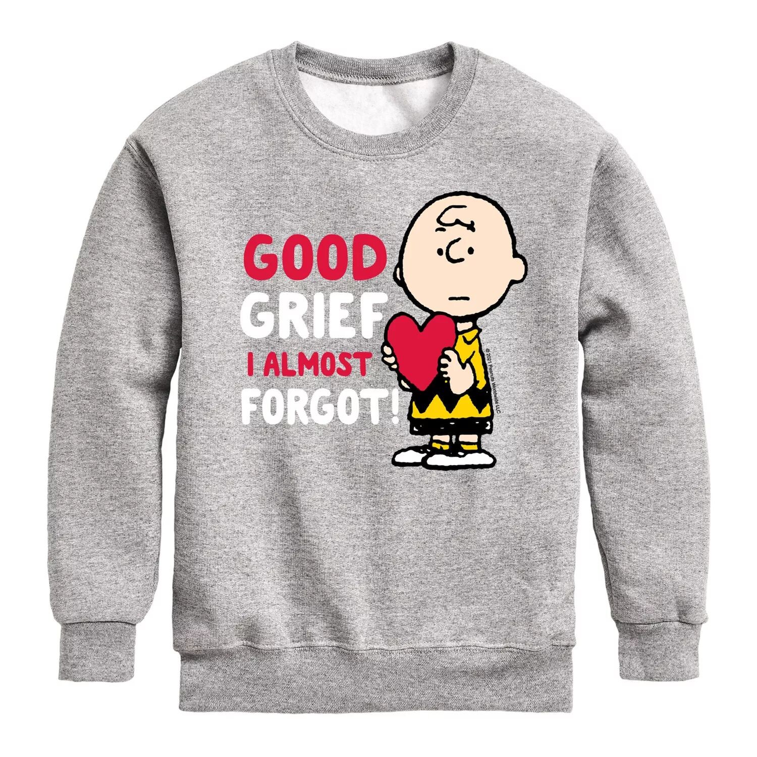

Флисовый свитшот Peanuts Good Grief для мальчиков 8–20 лет Licensed Character
