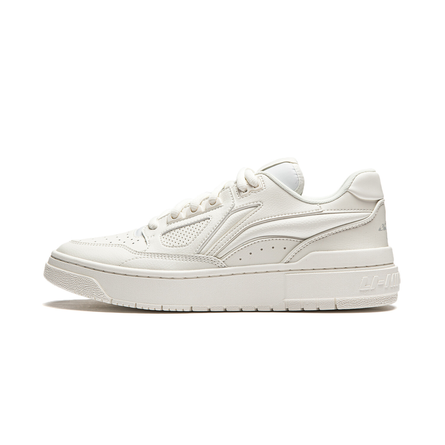 

Кроссовки LINING Badfive Skateboarding Shoes Unisex Low-top Milky White, слоновая кость, Бежевый, Кроссовки LINING Badfive Skateboarding Shoes Unisex Low-top Milky White, слоновая кость