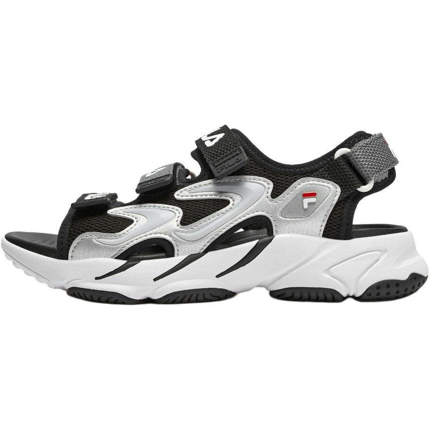 

FILA KIDS Детские сандалии низкие противоскользящие износостойкие Black/Space Silver