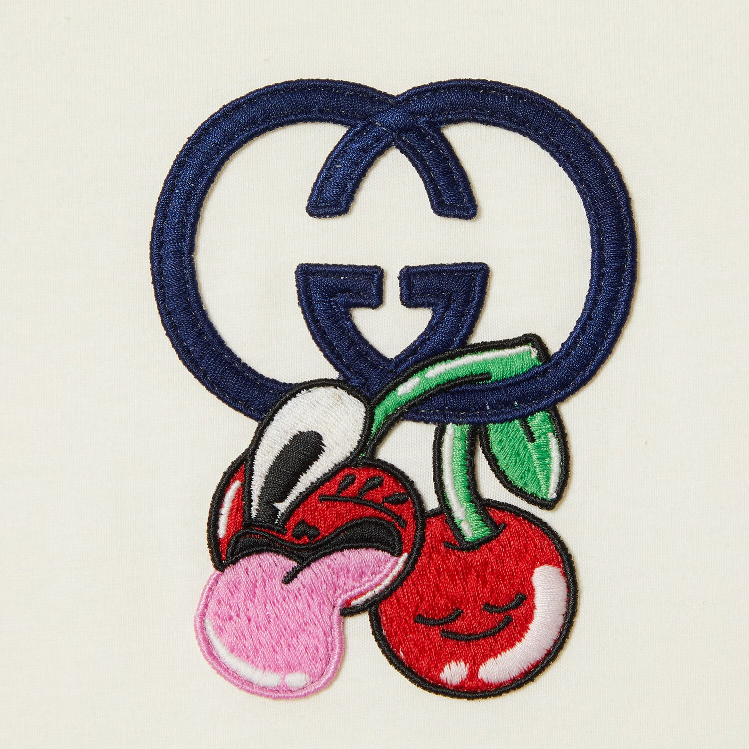 Футболка мужская Gucci, кремовая — фото 4