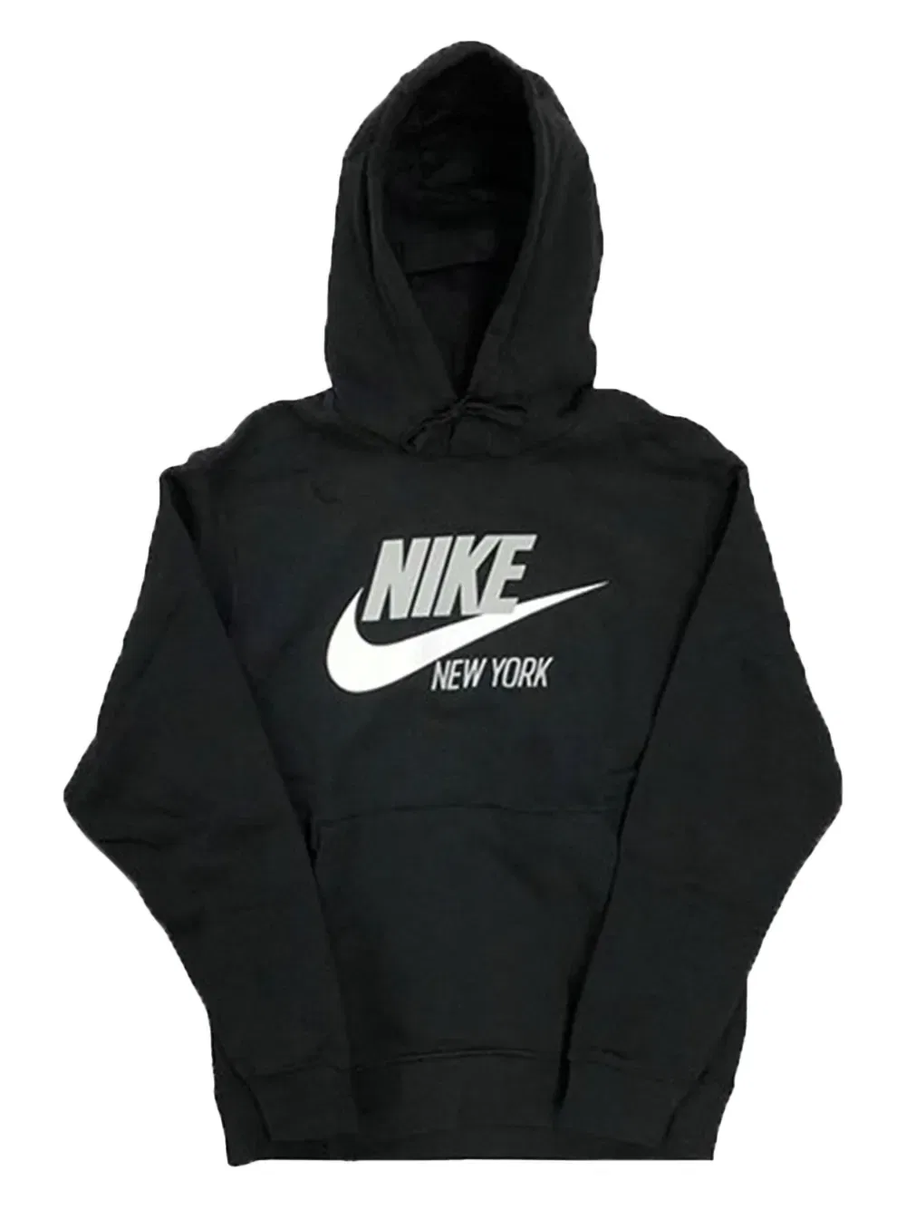Спортивная флисовая толстовка черного цвета Nike