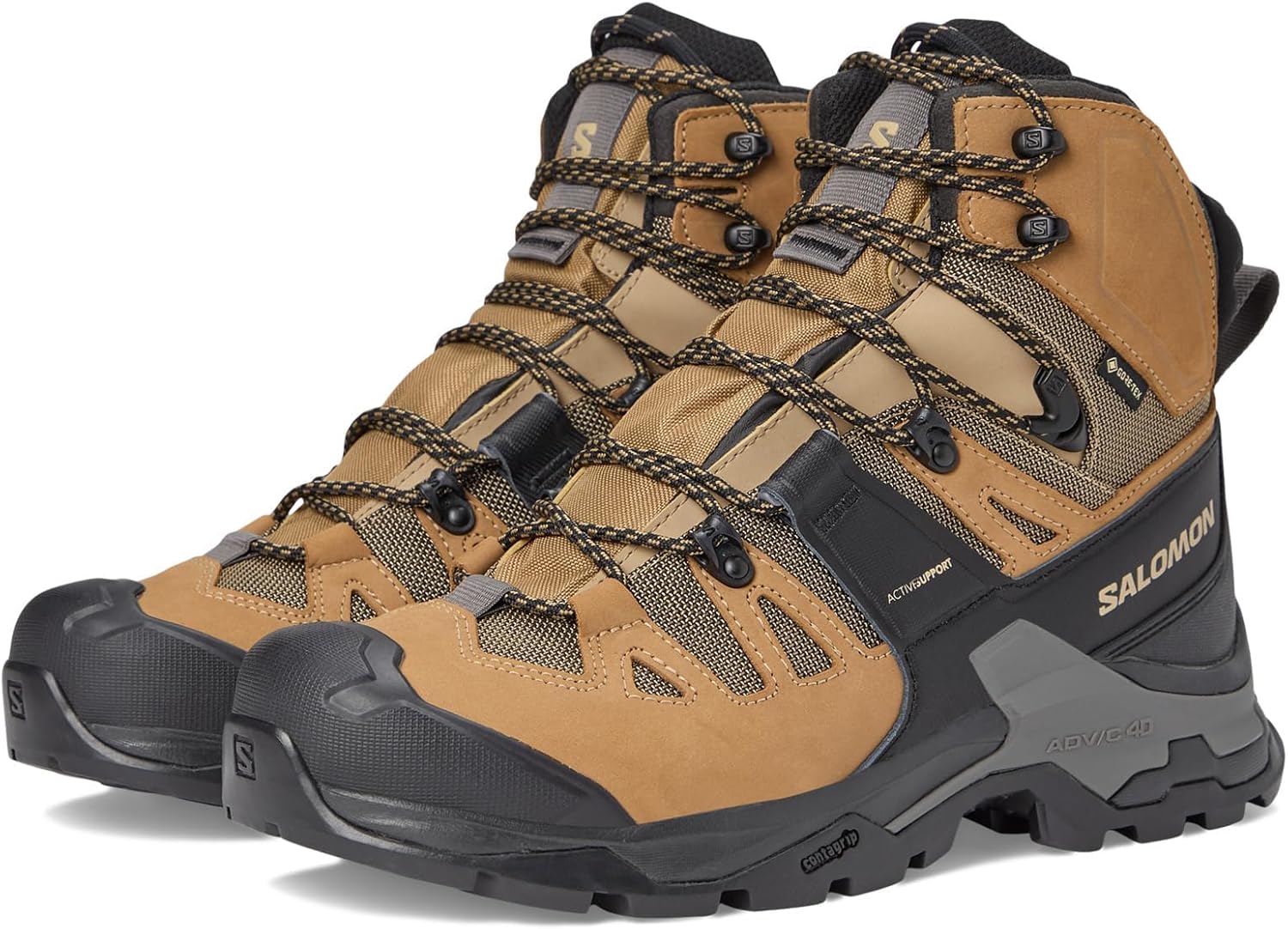 

Мужские походные кроссовки Salomon Quest 4 GTX, Kelp/Black/Castlerock