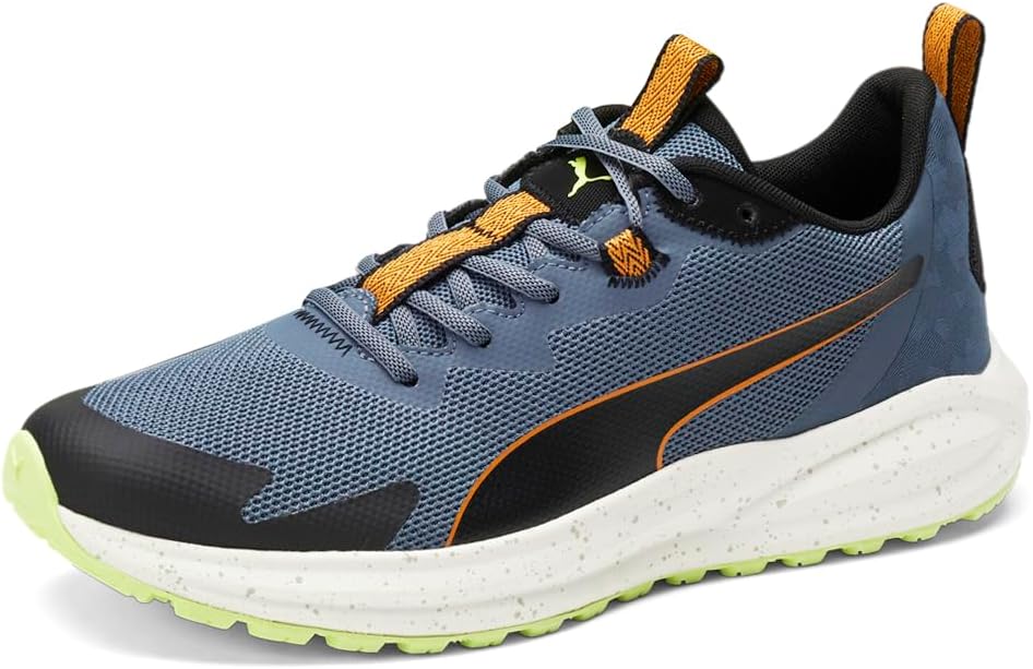 Мужские кроссовки PUMA Twitch Runner Trail Camo для бега - черные — фото 2