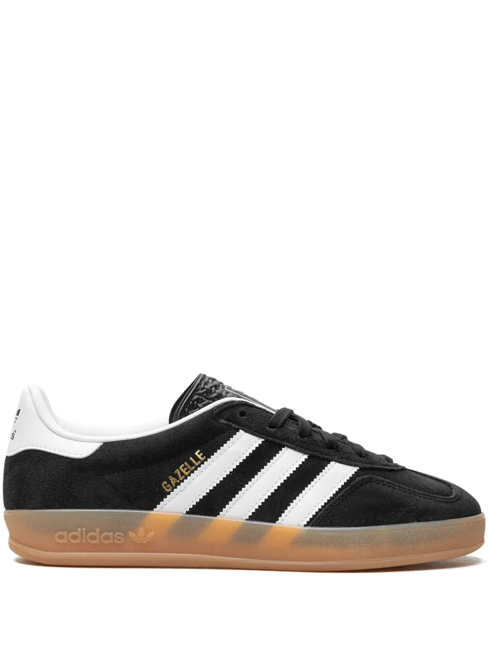

Кроссовки Gazelle Indoor Core Black/White/Gum Adidas, черный