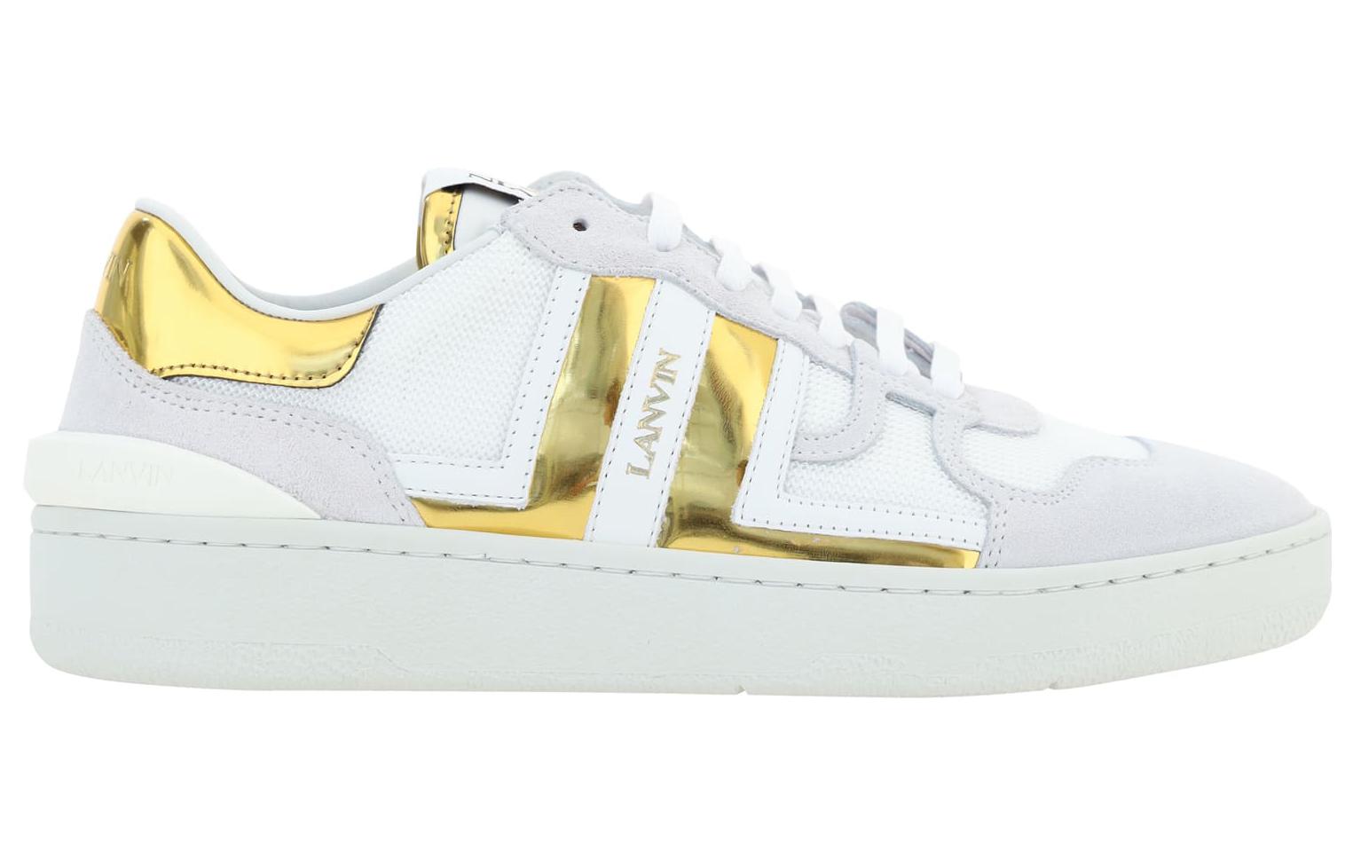 Кроссовки из глиняной кожи Lanvin, original shoe box included — фото 4