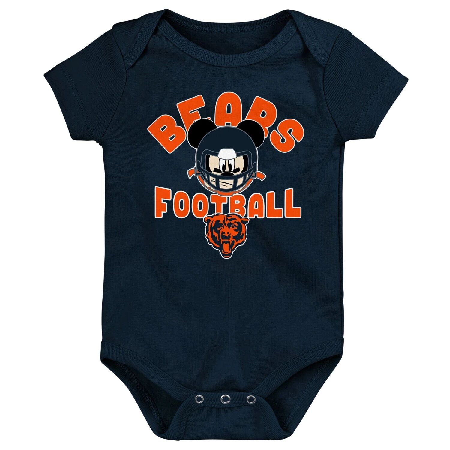 

Темно-синее боди Chicago Bears Disney Lil Champ для новорожденных и младенцев Outerstuff, Синий, Темно-синее боди Chicago Bears Disney Lil Champ для новорожденных и младенцев Outerstuff