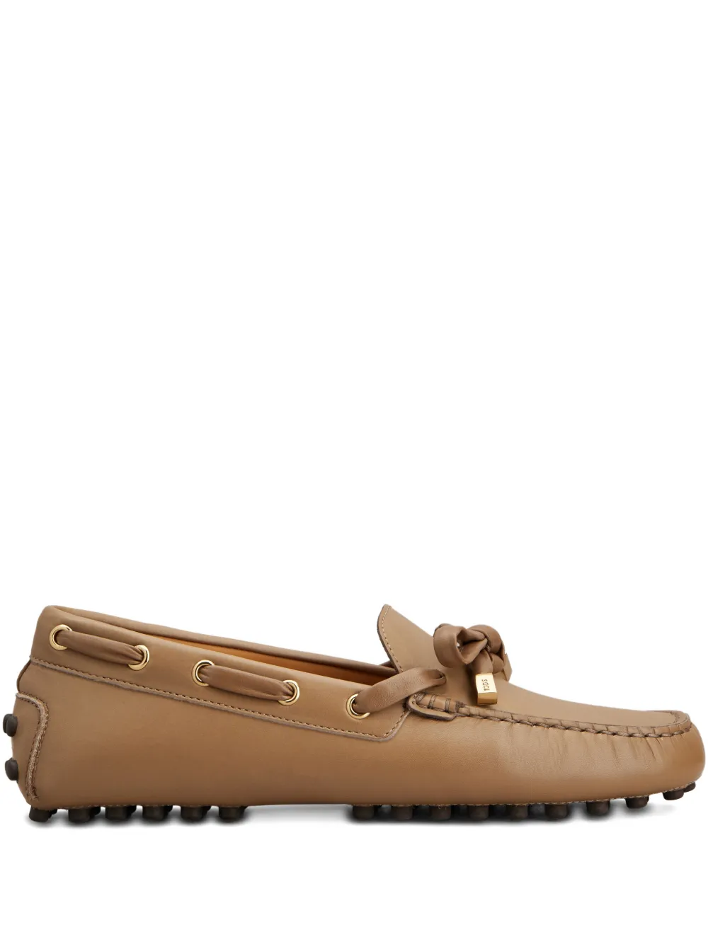 Лоферы с бантом Tod'S, нейтральный