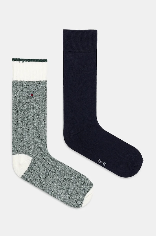 

Носки 2 пары Tommy Hilfiger, зеленый