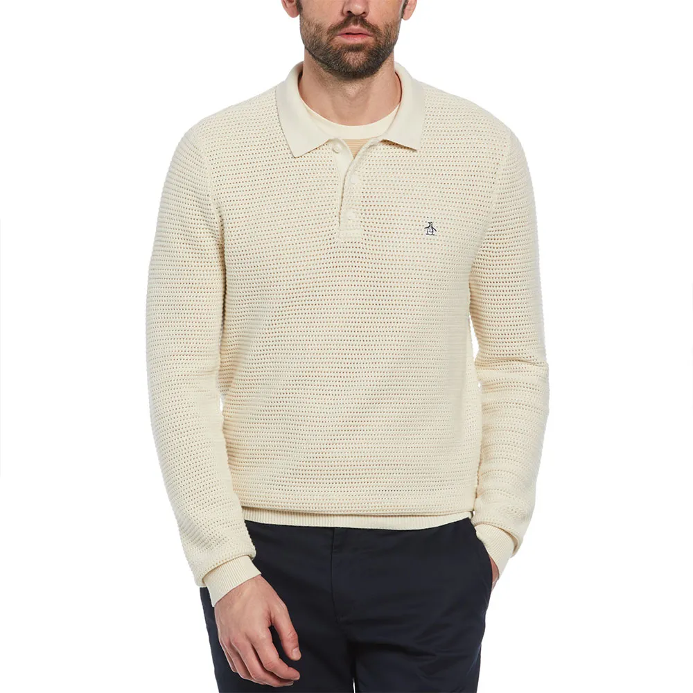 

Свитер Original Penguin Mesh, бежевый