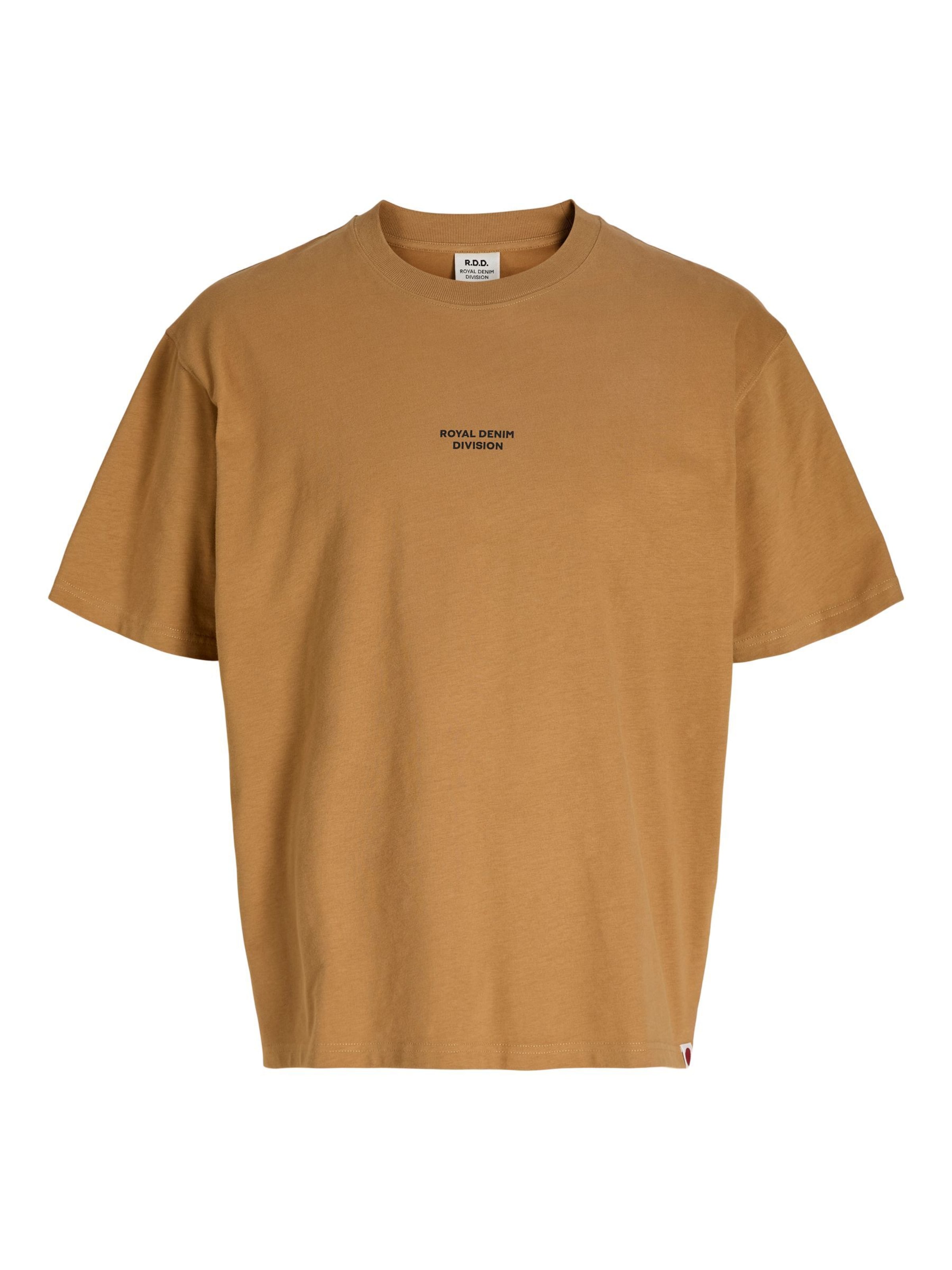 

R.D.D. ROYAL DENIM DIVISION Футболка в цвете сепия