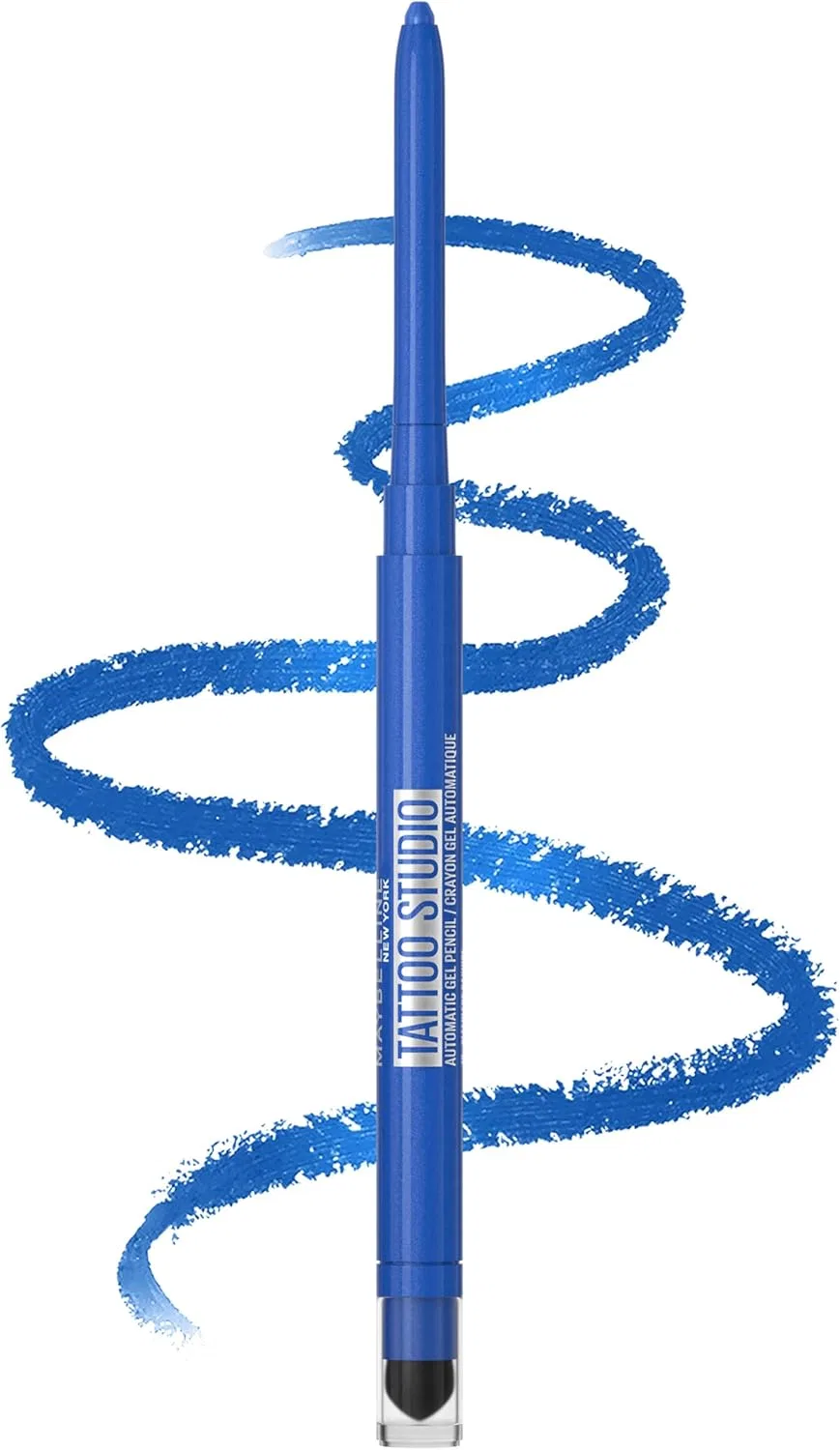 Карандаш для глаз гелевый водостойкий Maybelline Tattoo Studio, матовый, 1 шт, 0.3 г, цвет Sleep Pressed Sapphire