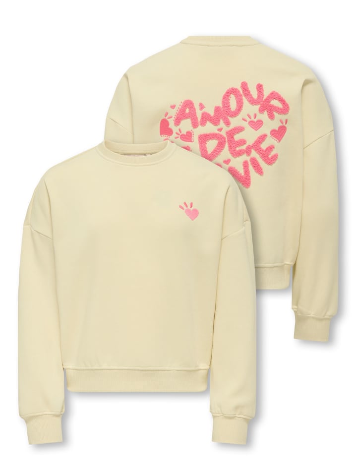 Толстовка KOGTAMMIE LIFE L/S PRINT O-NECK SWT из березы KIDS ONLY — фото 4