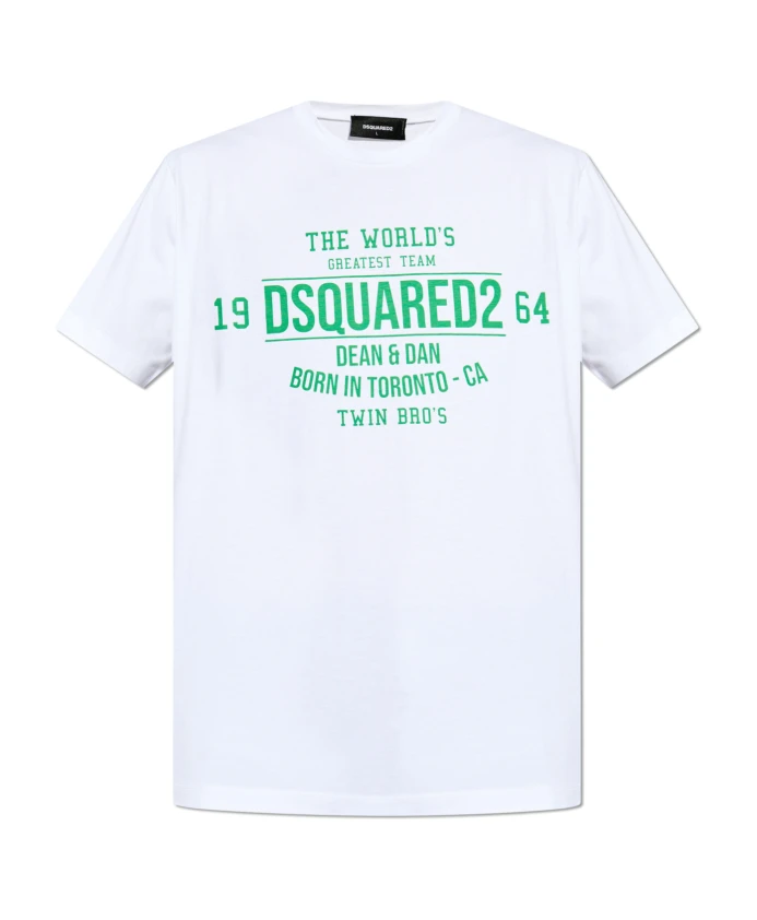 

Футболка с принтом Dsquared2, белый