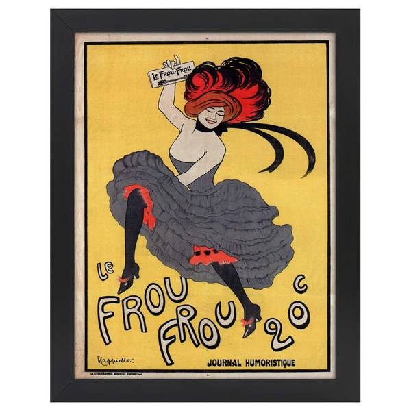 

Рамка для фотографий LegendArte Poster Le Frou Frou, черный