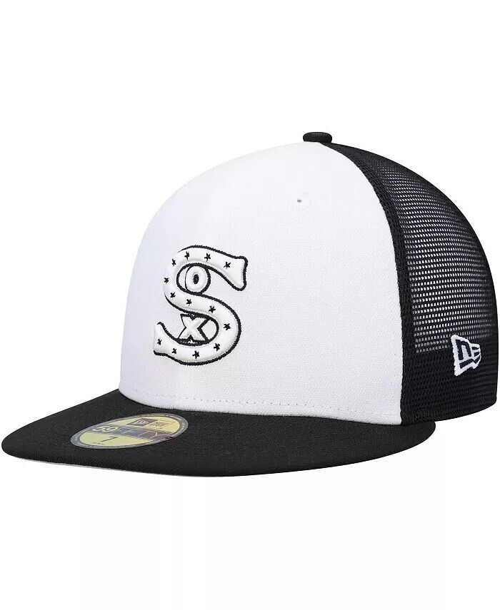 

Мужская белая, черная кепка Chicago White Sox 2023 для тренировок на поле 59FIFTY New Era