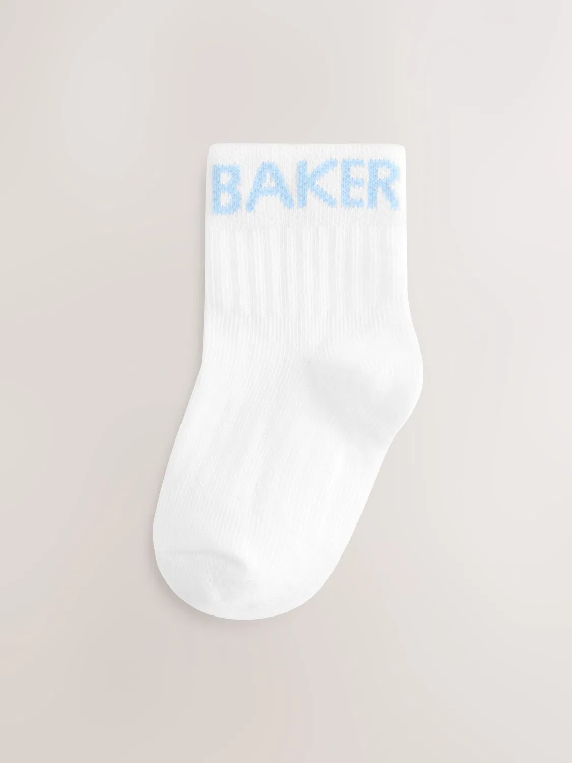 Носки Baker by Ted Baker в цветах: морской синий небесно-голубой светло-голубой, белый — фото 3