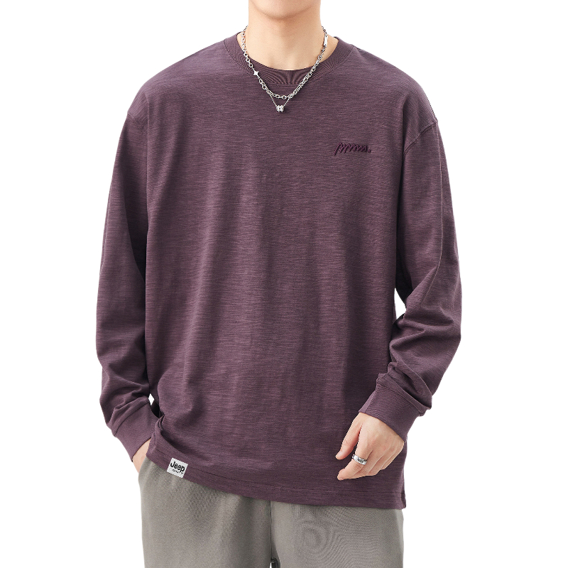 

Футболка Unisex Crew Neck Moderate Straight Fit Jeep, фиолетовый