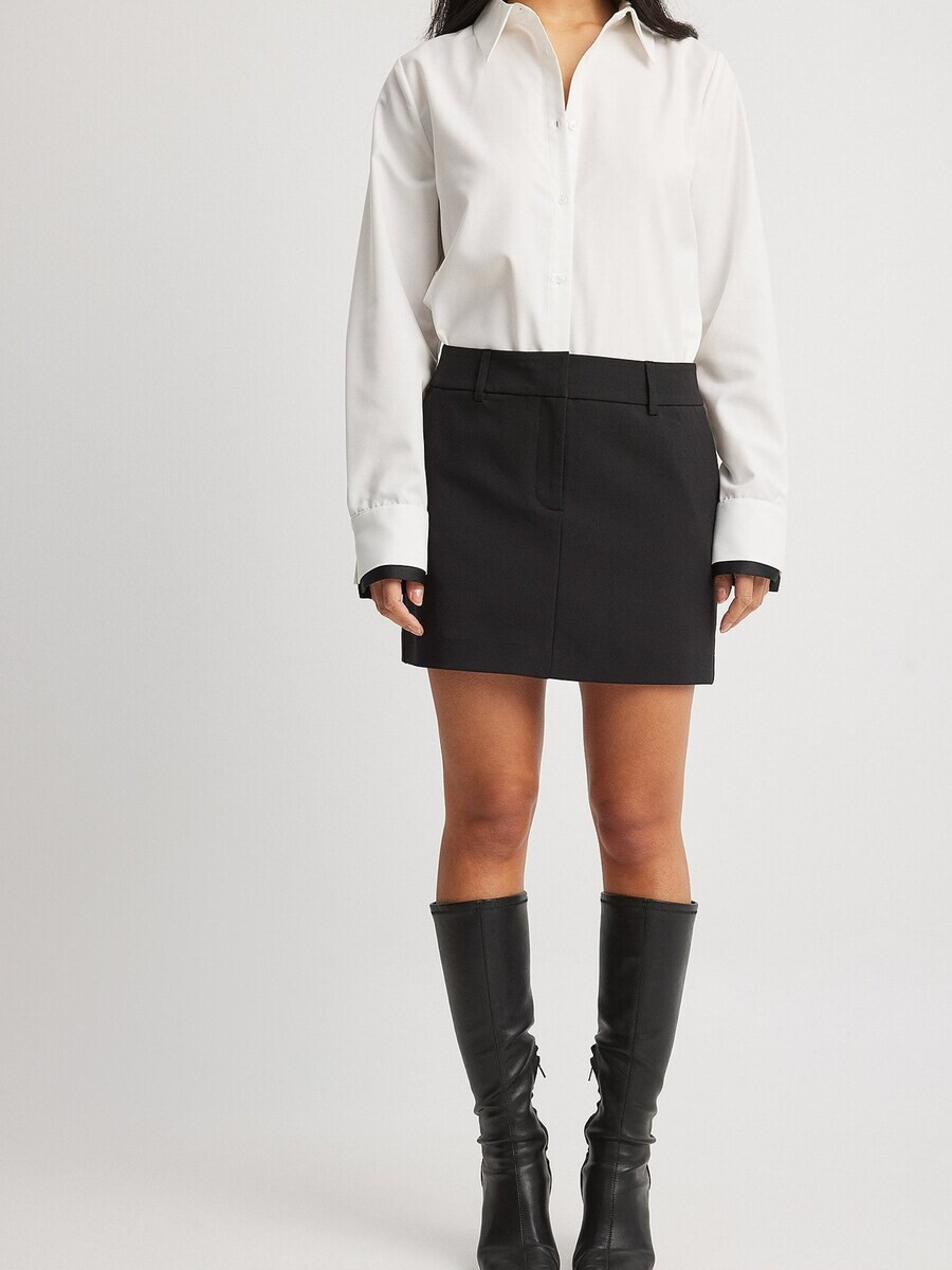 

Юбка мини NA-KD Skirt, черный