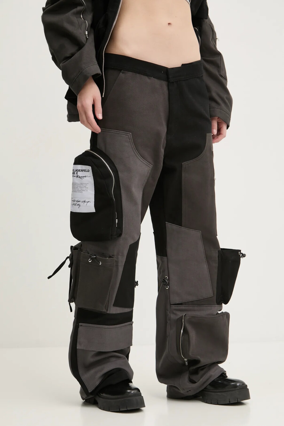 

Брюки Karl Lagerfeld Jeans, черный