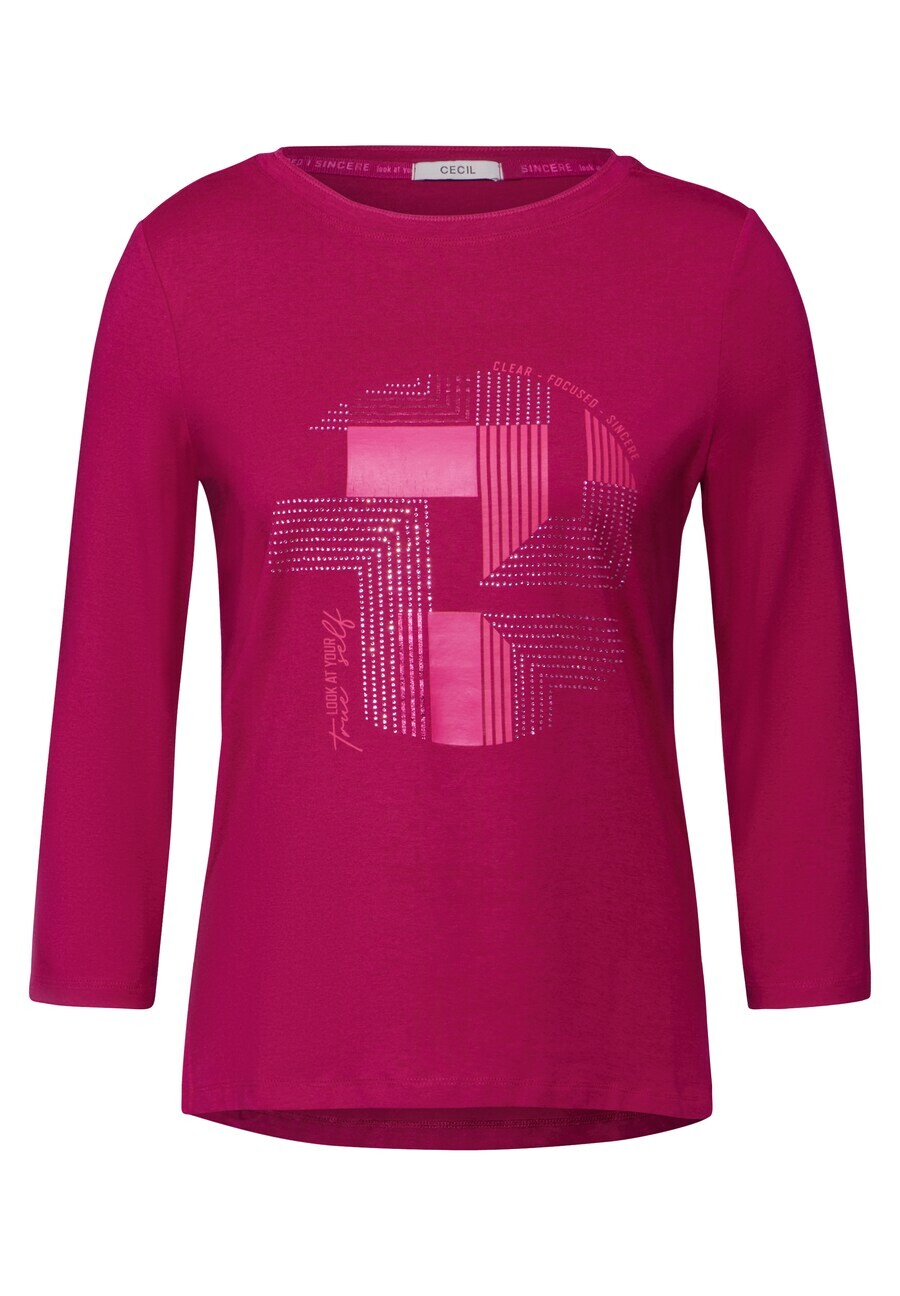 

Топ CECIL Shirt, цвет pink/dark pink