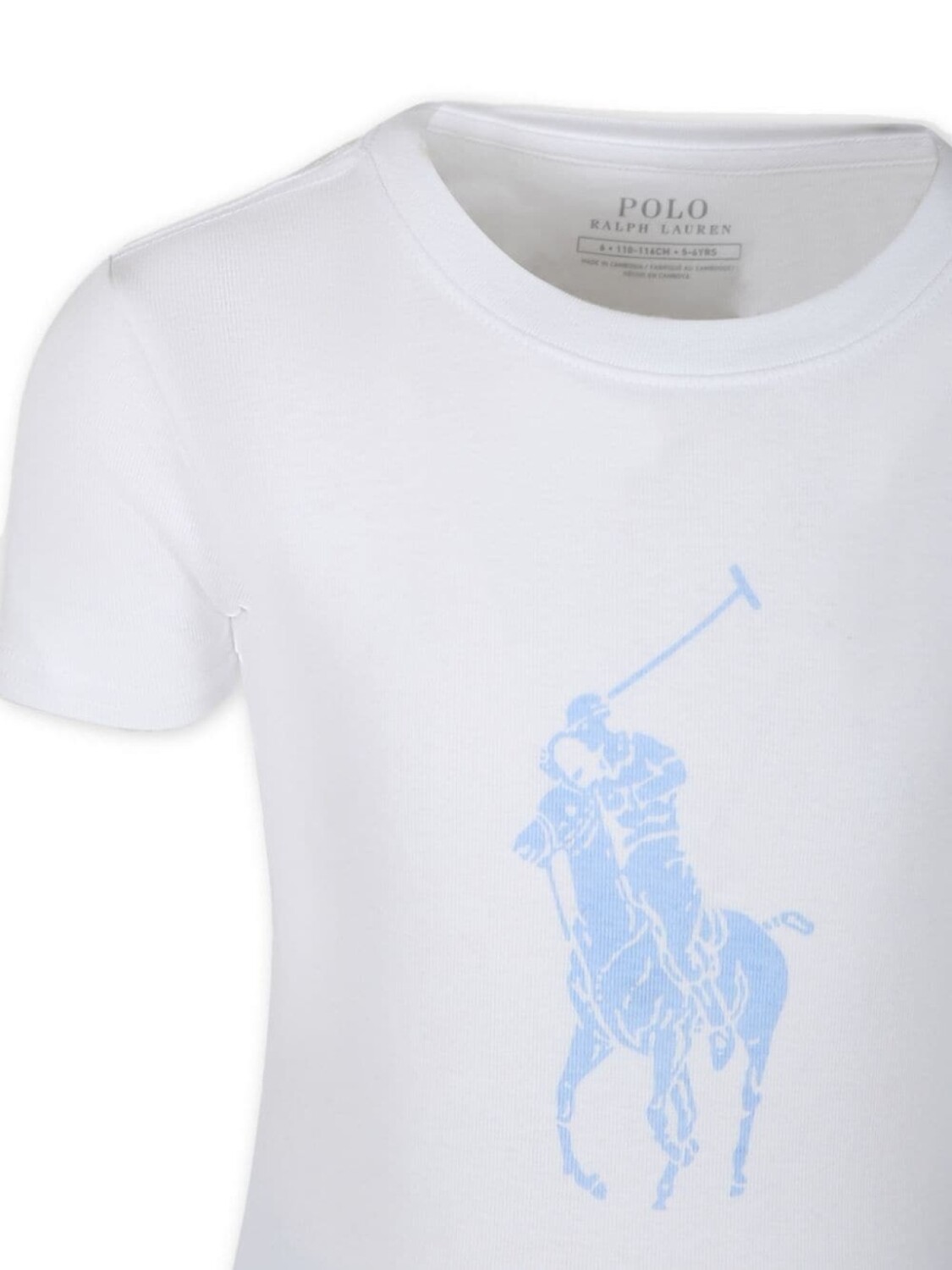 Ralph Lauren Kids пижама с принтом Polo Pony, белый — фото 3