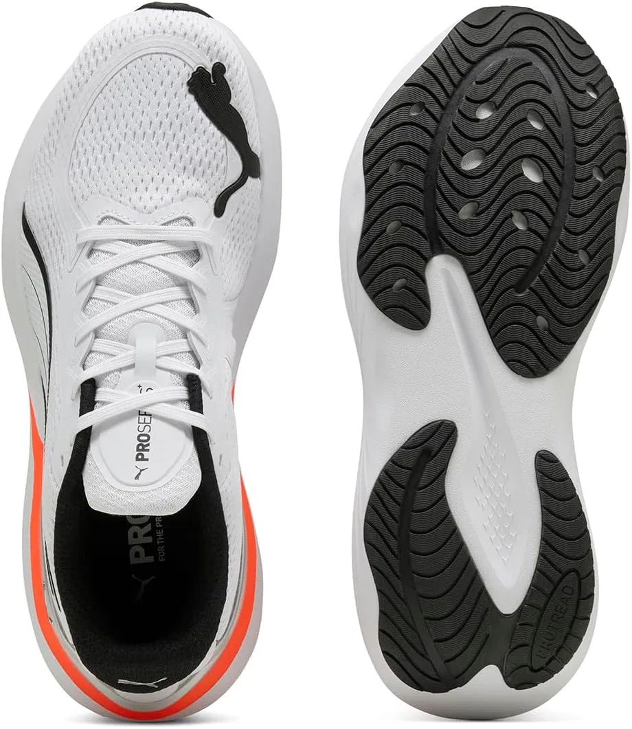 Кроссовки PUMA Scend Pro 2 унисекс для взрослых, белые/красные, блестящие — фото 4
