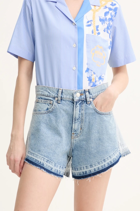 

Джинсовые шорты Moschino Jeans, синий