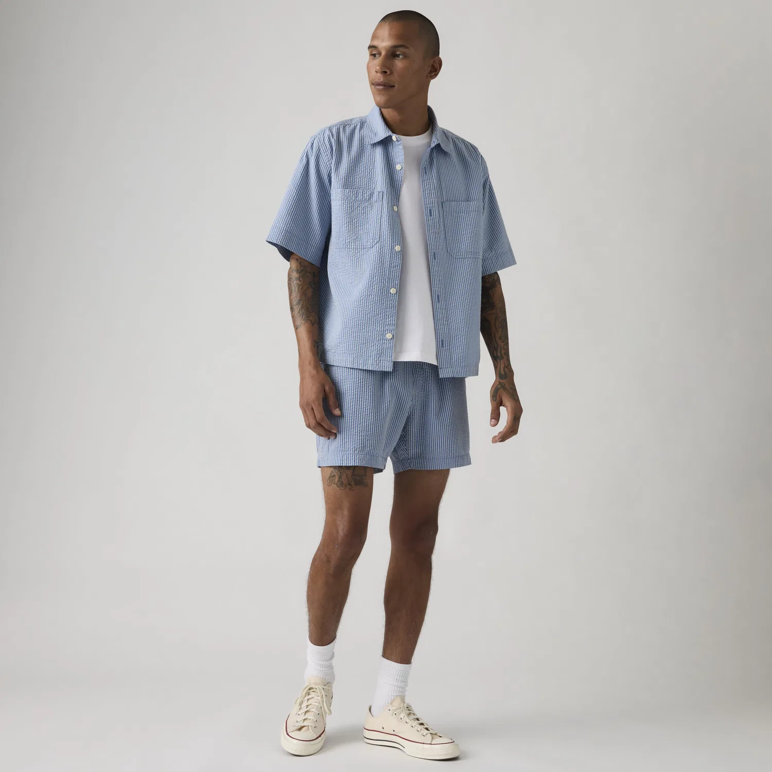 Мужские шорты Easy Seersucker 6 дюймов Levi's, Blue