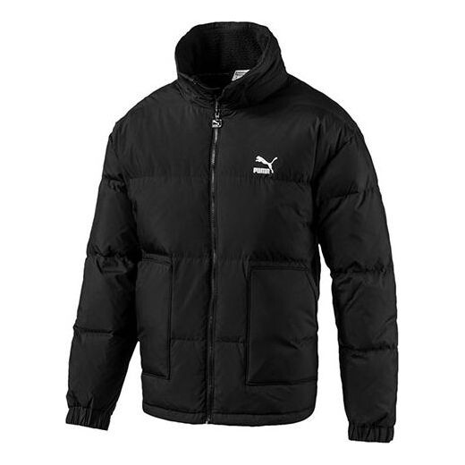 

Куртка classics down jacket 'black white' Puma, черный