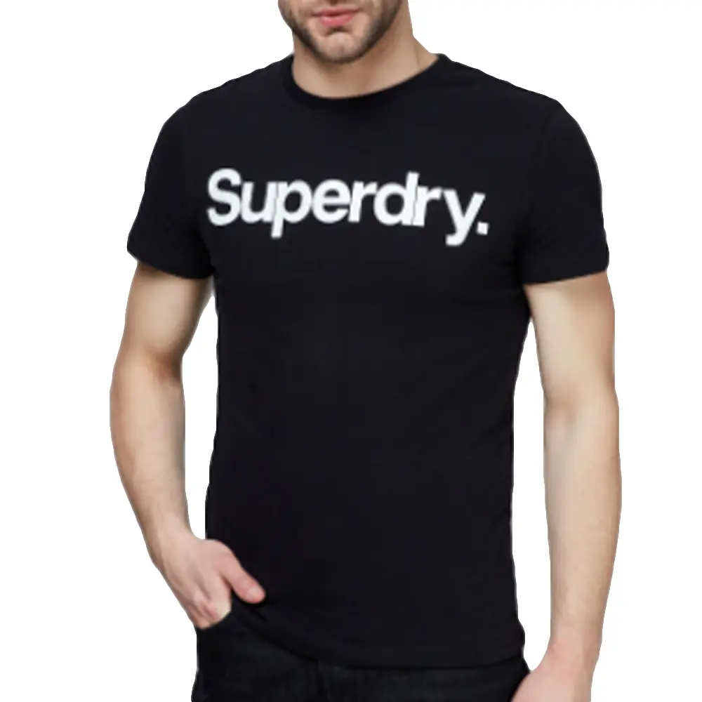 

Футболка с классическим логотипом Superdry, черный