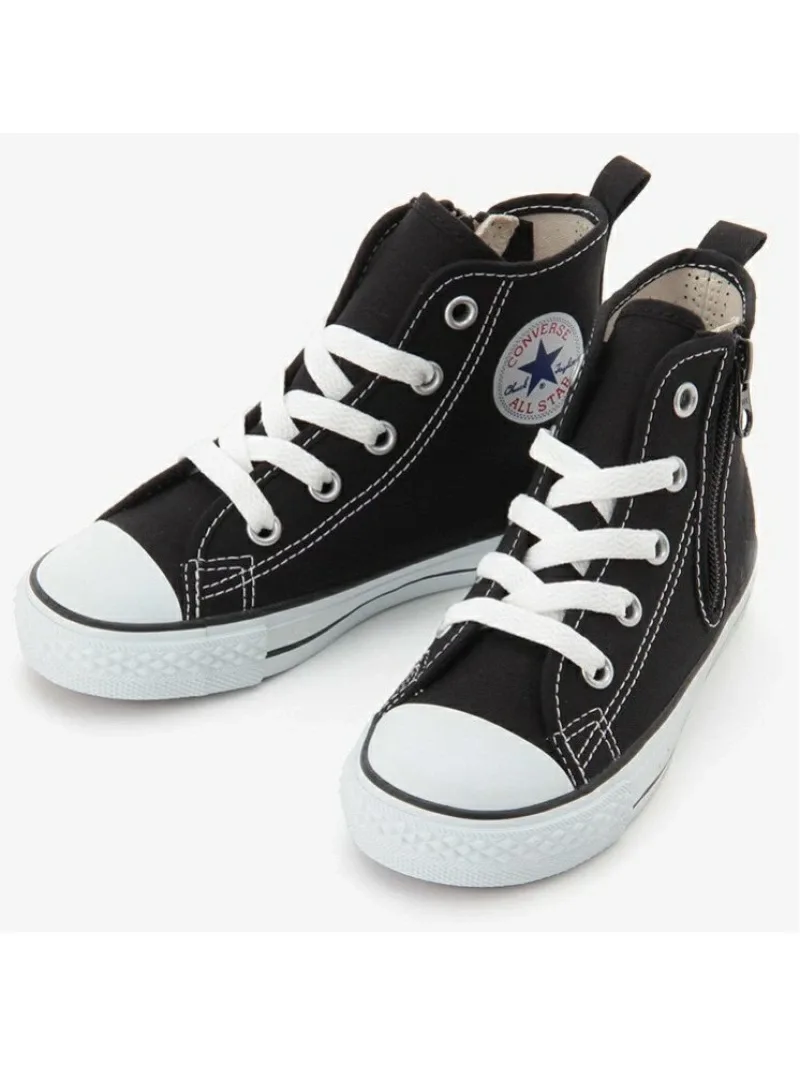 Кроссовки Детская сборная Новой Зеландии по стрижке «хай-кат» Converse, black — фото 2
