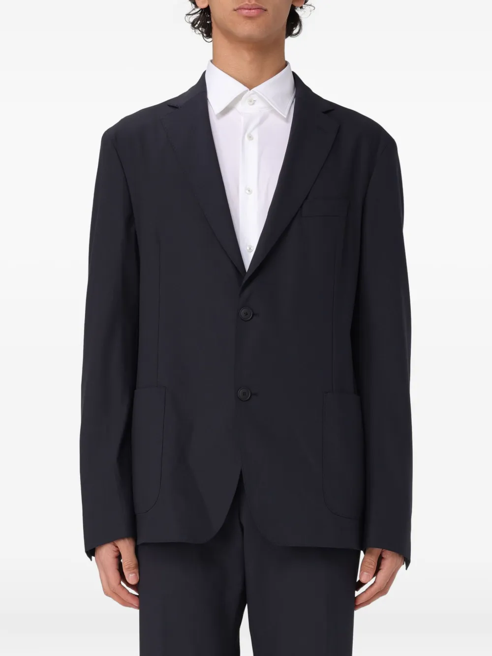 

Пиджак на пуговицах Boss, синий