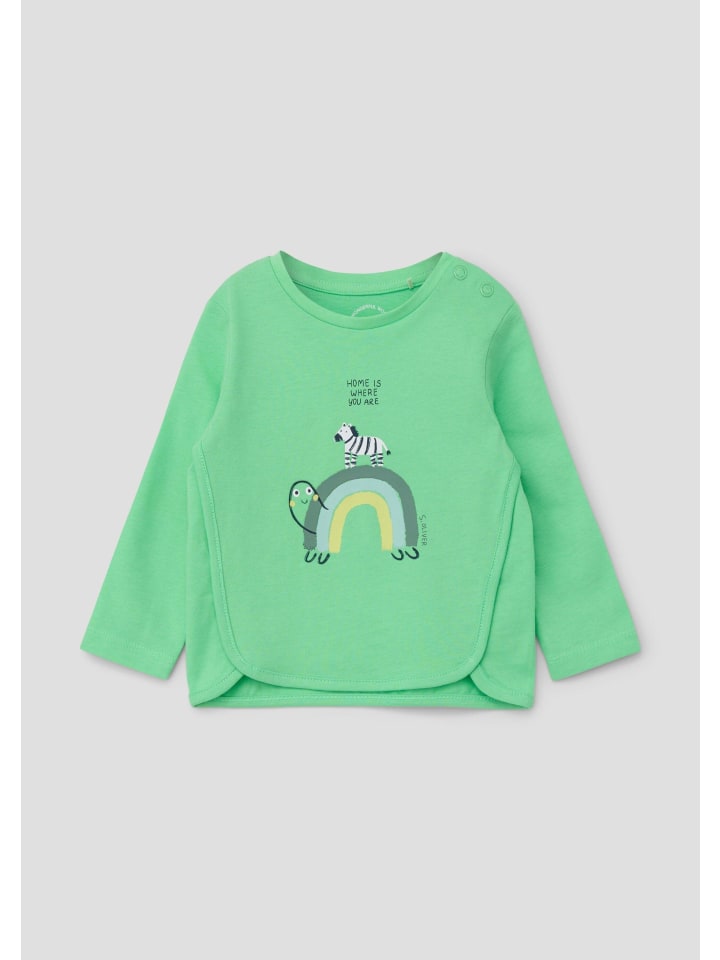 

s.Oliver Футболка 7303 светло-зеленого цвета