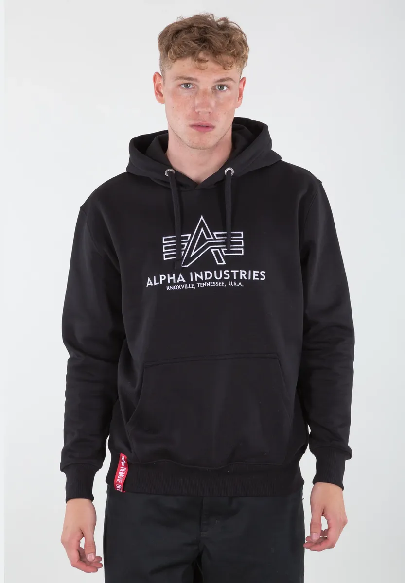 

Толстовка Alpha Industries " Alpha Industries Мужчины - Толстовки с базовой вышивкой на худи", белый