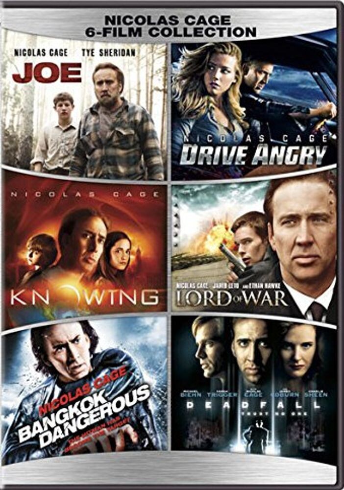 

Диск DVD Nicolas Cage 6- Film Collectio