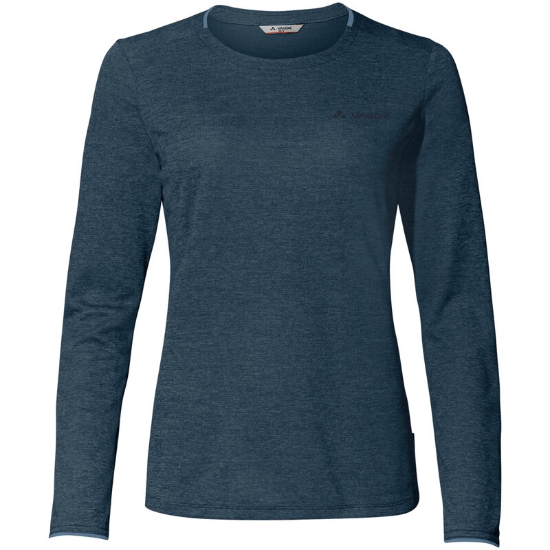 

Shirt wo essential ls t-shirt Vaude, синий