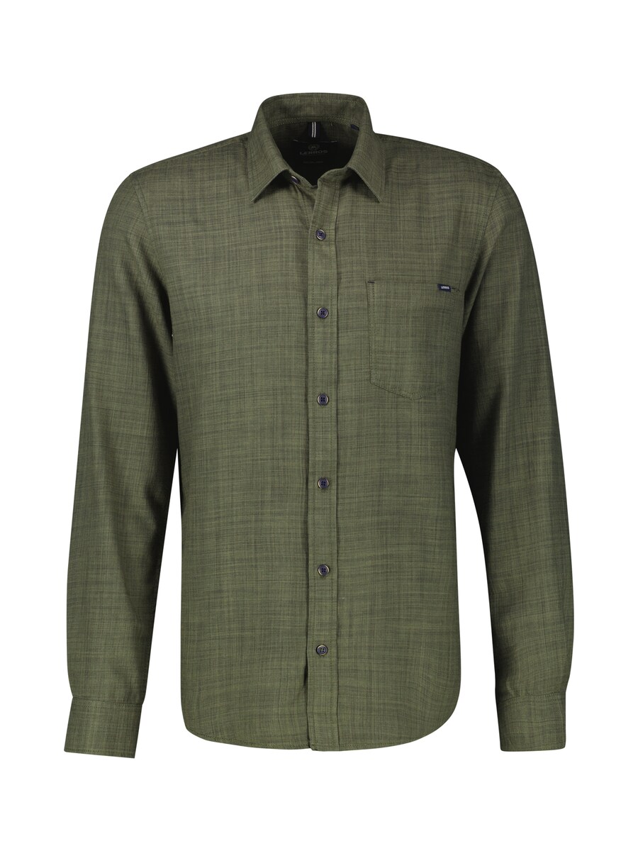 

Рубашка на пуговицах классического кроя LERROS, Olive